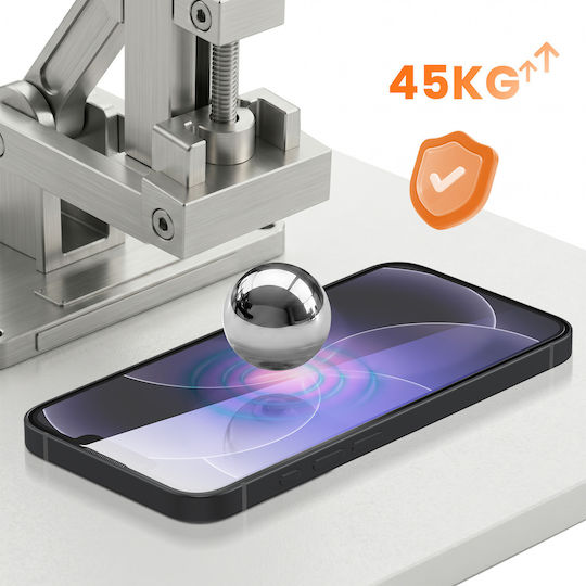 Avizar Screen Protector Iphone 17e Sticlă Temperată 0,40mm Rezistență Ridicată Negru