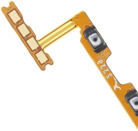 Clappio Power Volume Button Flex Cable Redmi Note 13 4g Orange
