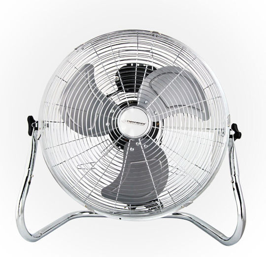 Esperanza Cyclone Ventilator De Pardoseală 110W Diametru 45cm Argintiu