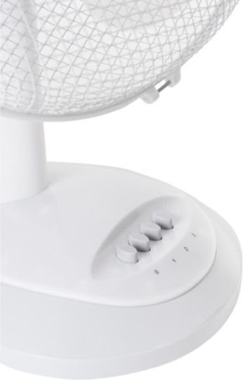 Juro-Pro Aeraki Επιτραπέζιος Ανεμιστήρας 50W Διαμέτρου 40cm Λευκός