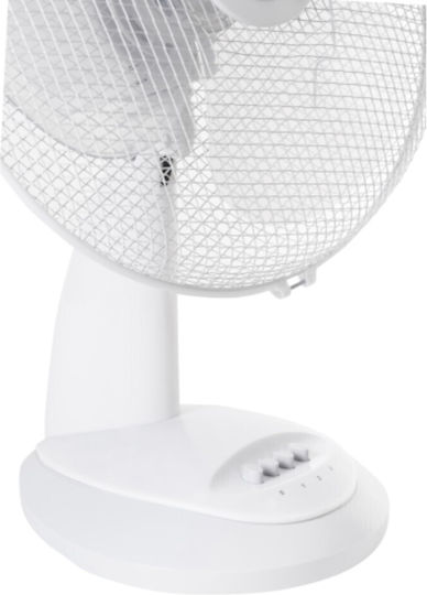Juro-Pro Aeraki Επιτραπέζιος Ανεμιστήρας 50W Διαμέτρου 40cm Λευκός