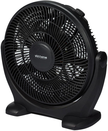 Volteno Floor Fan 65W Diameter 40cm Black