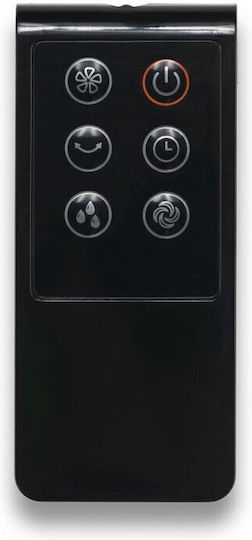 Heinner Ανεμιστήρας Υδρονέφωσης 95W με Τηλεχειριστήριο Γκρι