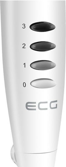 ECG FS40A RB Ventilator Sockel 50W Lüfterdurchmesser 40cm Weiß