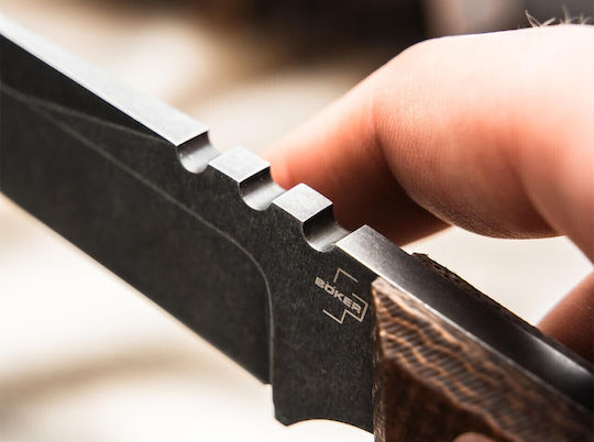 Boker Plus Μαχαίρι Καφέ σε Θήκη