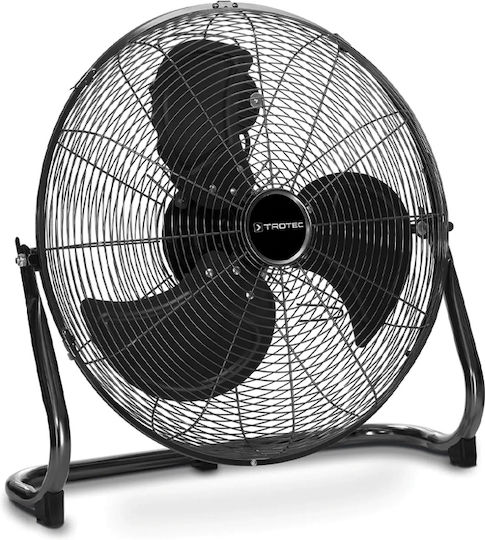 Trotec TVM19 Ανεμιστήρας Δαπέδου 115W Διαμέτρου 43cm Μαύρος