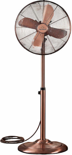 Newest Newest Pedestal Fan 60W Fan Diameter 40cm Bronze