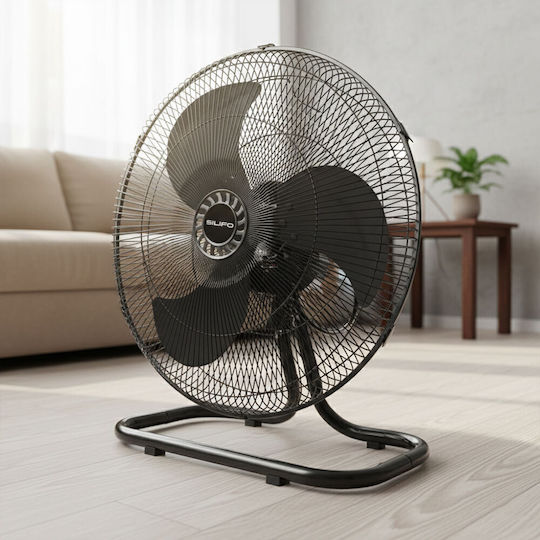 Silifo Pedestal Fan 90W Fan Diameter 45cm Black