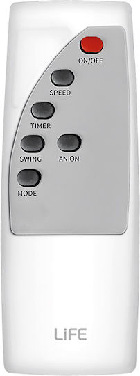 Life Aquilo Ανεμιστήρας Χωρίς Πτερύγια 65W Λευκός