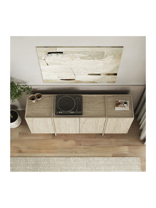 Dorma Sideboard Holz GP037-0293 2 Ecru 180x45x80,2cm