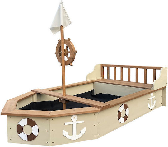 Пясъчник Игра Кораб Deluxe Бежов за 3+ Години