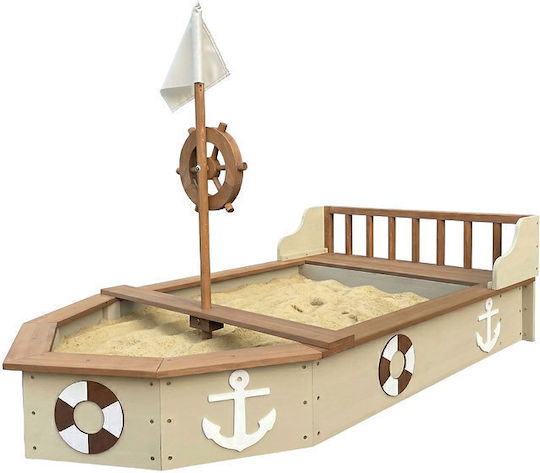 Пясъчник Игра Кораб Deluxe Бежов за 3+ Години
