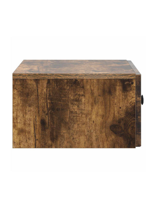 Wooden Brown Bedside Tables 2 Pieces 49x34.5x20cm