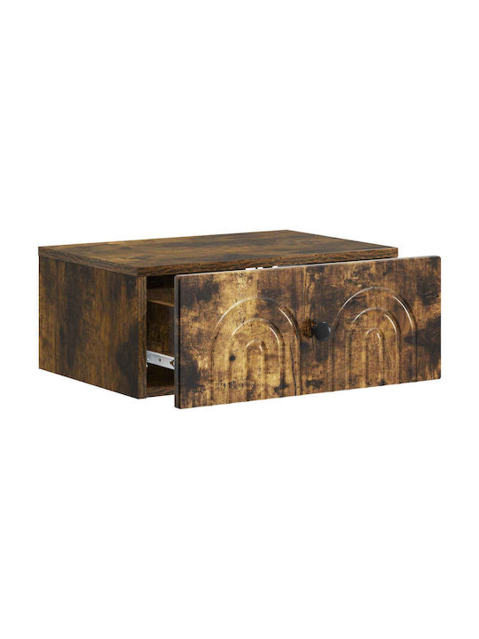 Wooden Brown Bedside Tables 2 Pieces 49x34.5x20cm