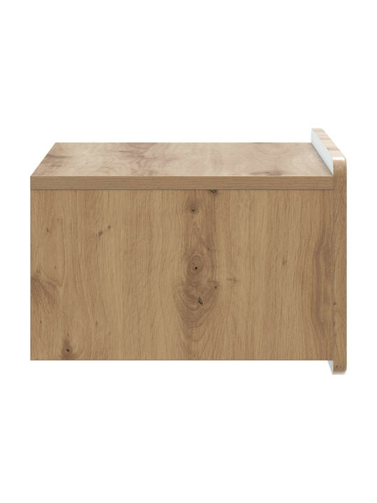 Нощни Шкафчета Дървени Кафяви 2 Бройки 49x34.5x24см