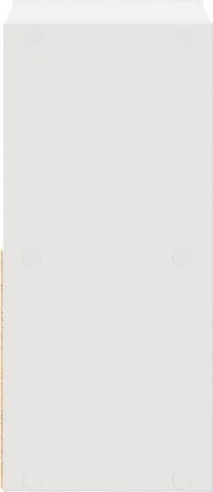 Нощни Шкафчета Дървени Бели 2 Бройки 25.5x22x49.5см