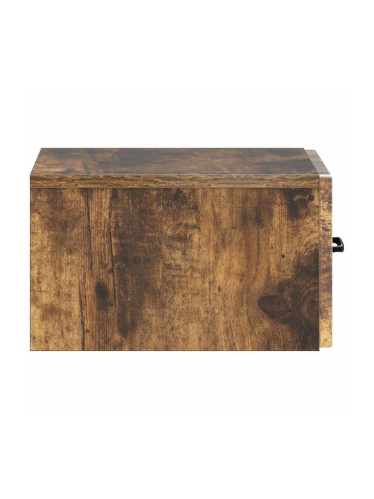Κομοδίνα Ξύλινα Καφέ 2τμχ 34.5x33x20cm