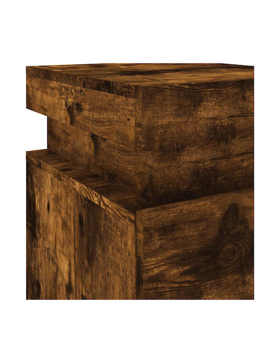 Nachttische Holz Braun 2 Stück 35x39x55cm