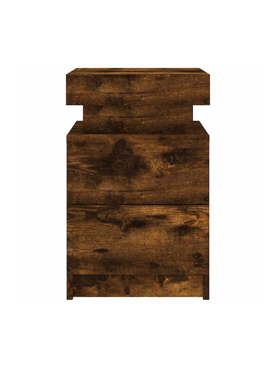Nachttische Holz Braun 2 Stück 35x39x55cm