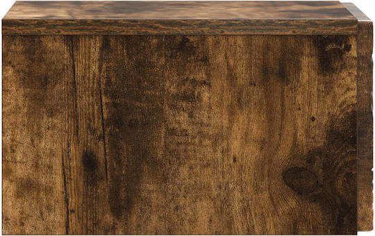 Κομοδίνα Ξύλινα Καφέ 2τμχ 49x34.5x20cm