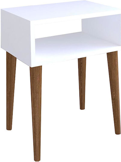 Hank Ξύλινο Λευκό 45x30x60cm 197-000125 Hank Ξύλινο Λευκό 45x30x60cm 197-000125