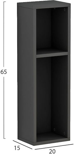 Bonen Ξύλινο Γκρι 20x15x65cm HM9070.20 Bonen Ξύλινο Γκρι 20x15x65cm HM9070.20
