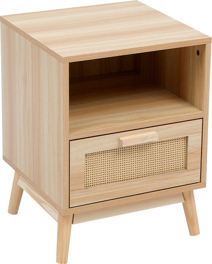 Scandy Ξύλινο Μπεζ 40x39.5x55cm 370-000038 Scandy Ξύλινο Μπεζ 40x39.5x55cm 370-000038