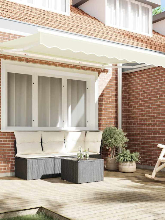 vidaXL Zelt Terrasse Beige 2.5x2m