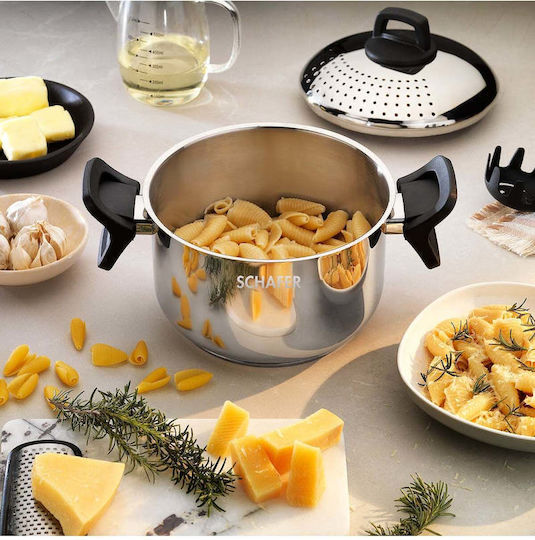 SteweHome Deep Stainless Steel Pot