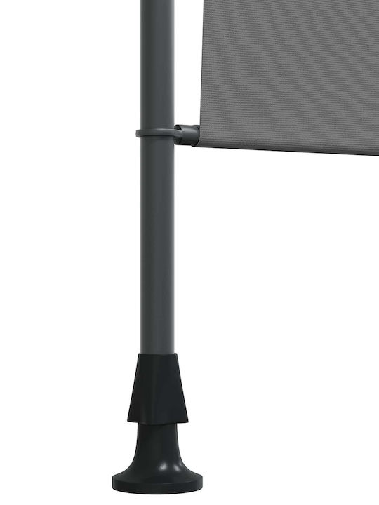vidaXL Terrasse Zelt mit LEDs Grau 1.2x2.7m