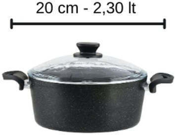 SteweHome Βαθιά Κατσαρόλα από Αλουμίνιο 2.3lt / SteweHome Βαθιά Κατσαρόλα από Αλουμίνιο 2.3lt /