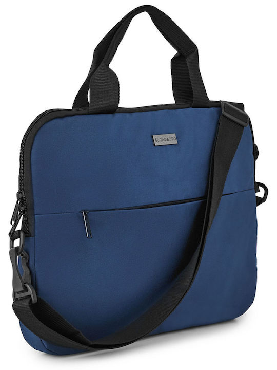 Zagatto Messenger Geantă Laptop Impermeabilă 15.6" în Culoare Albastră ZG1032