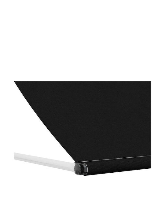 vidaXL Pavillon Terrasse Schwarz 2x1.5m
