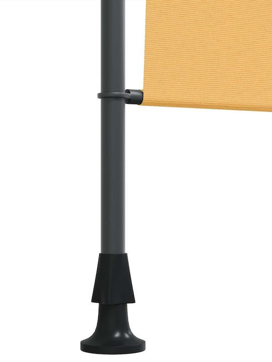 vidaXL Тента Тераса С LED Бежова 1x2.7m