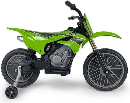 Kinder Elektromotorrad Kreuz Lizenziert Elektrisch 12 Volt Grüne Für 6+ Jahre
