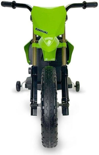 Kinder Elektromotorrad Kreuz Lizenziert Elektrisch 12 Volt Grüne Für 6+ Jahre