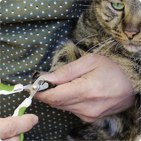 Nail Clipper Dogs Cats Green Color 10 Cm