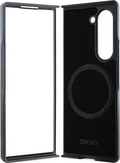 DKNY Rückseite Umschlag Samsung Galaxy Z Fold6 Unterband Magsafe Braun
