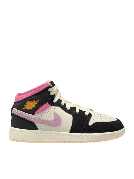 Air Jordan 1 Adidași Copii High Negri