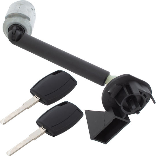Ford Focus Ii 04-12 Hood Lock Cylinder + Cable + 2 Keys Set