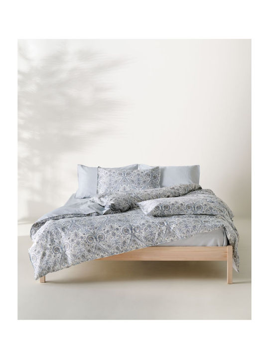 Kentia Stylish Aniz Set Bed Sheets Double 240x270cm 4 Pieces