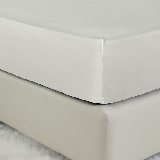 Nima Sheet Super-Double with Elastic 160x200+40cm. Tender Mint