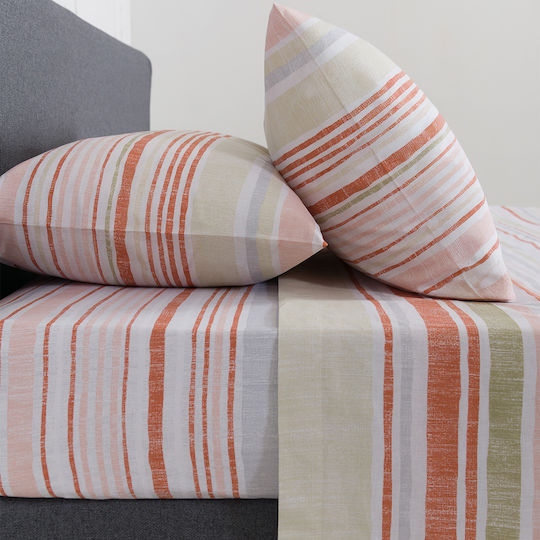 Biokarpet Bettlaken Naf Naf Summit 151 Vinson Rote-Set Super-Doppel Gummibettlaken