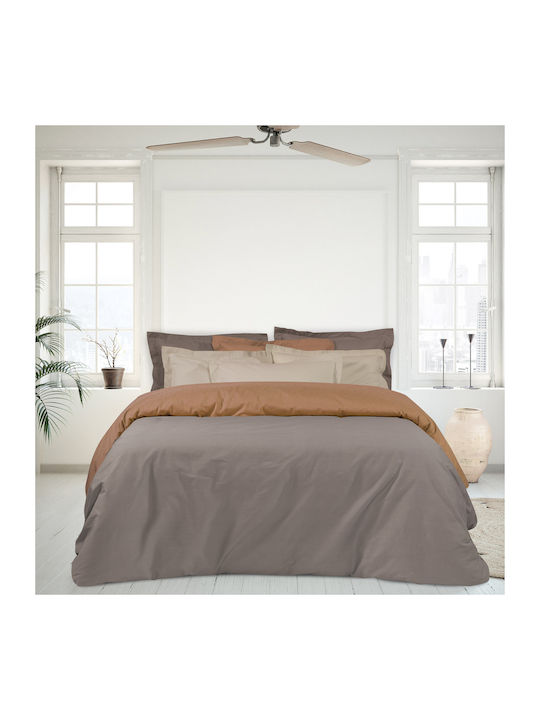 Das Home Bettlaken Super-Doppel mit Gummiband 170x200+35cm. Best 1002 Beige