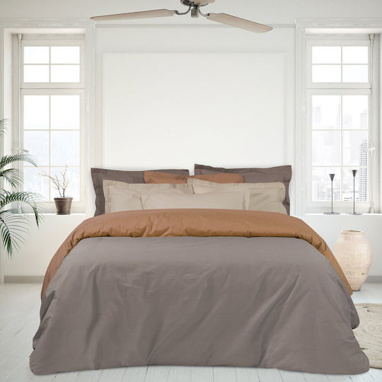 Das Home Bettlaken Super-Doppel mit Gummiband 170x200+35cm. Best 1002 Beige