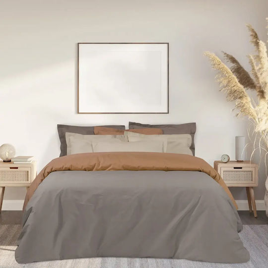 Das Home Bettlaken Super-Doppel mit Gummiband 170x200+35cm. Best 1002 Beige