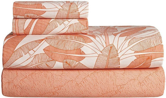 Kentia Stylish Комплект Чаршафи Кралица 240x270см Badida 06 4 Броя