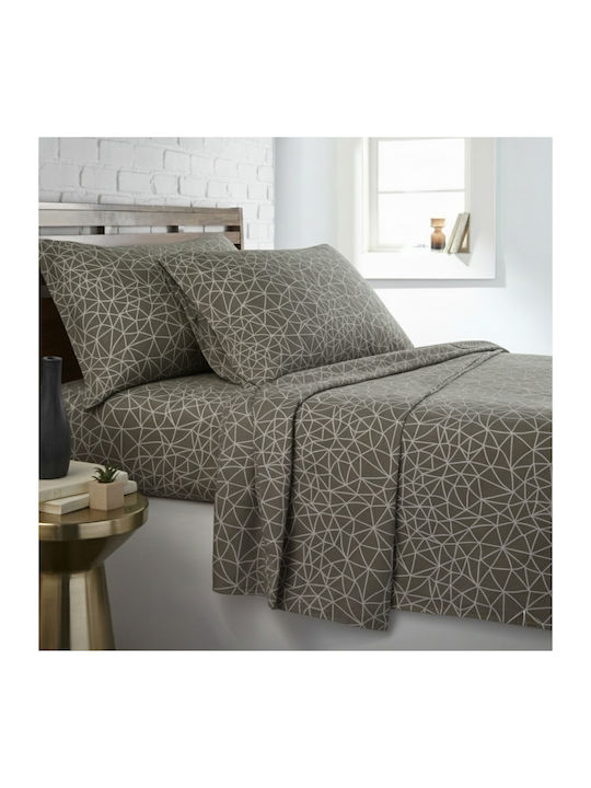 Olia Home Σεντόνι Υπέρδιπλο 240x260εκ. 1