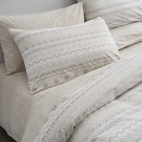 Vesta Home Elea Σετ Υπέρδιπλο 3τμχ 170x270+35εκ. με Λάστιχο Μπεζ Vesta Home Elea Σετ Υπέρδιπλο 3τμχ 170x270+35εκ. με Λάστιχο Μπεζ