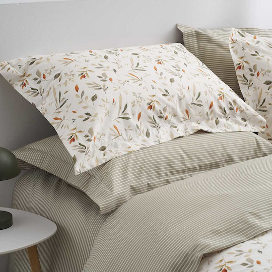 Vesta Home Valencia Σετ Σεντόνια Υπέρδιπλα 240x270εκ. Olive (4τμχ)